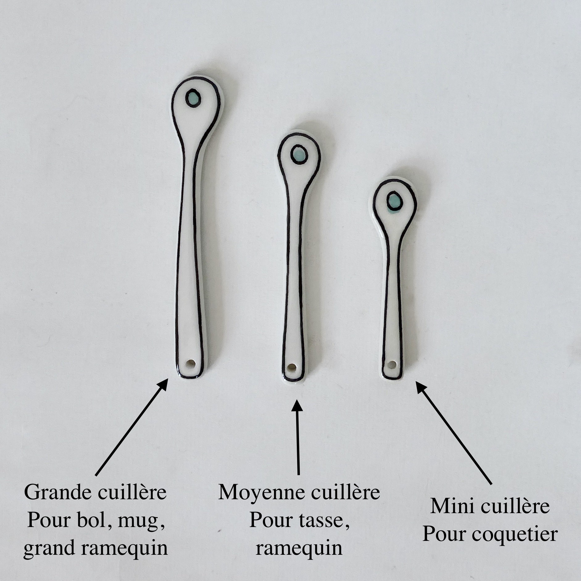 Cuillère céladon Cuillère céladon