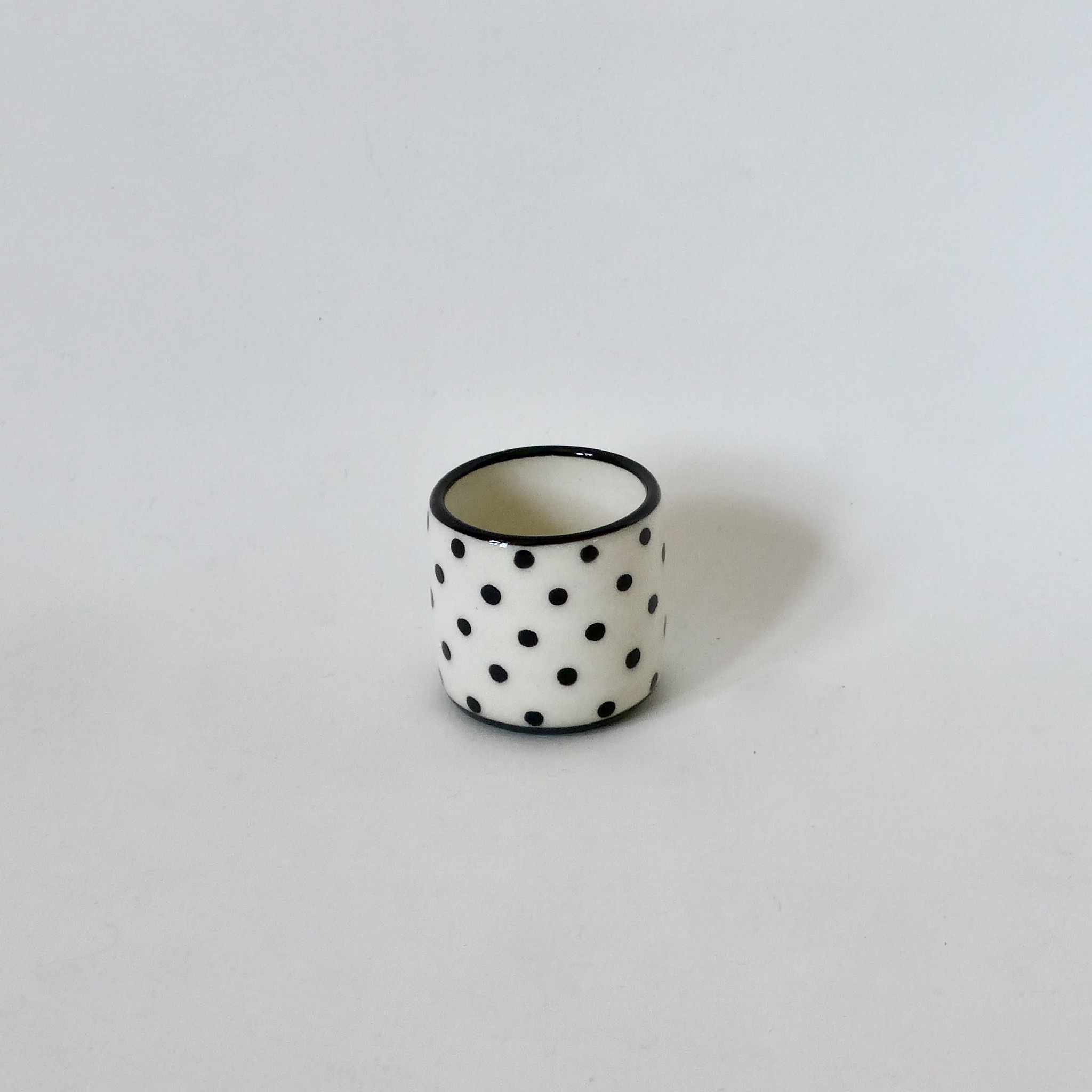 coquetier blanc