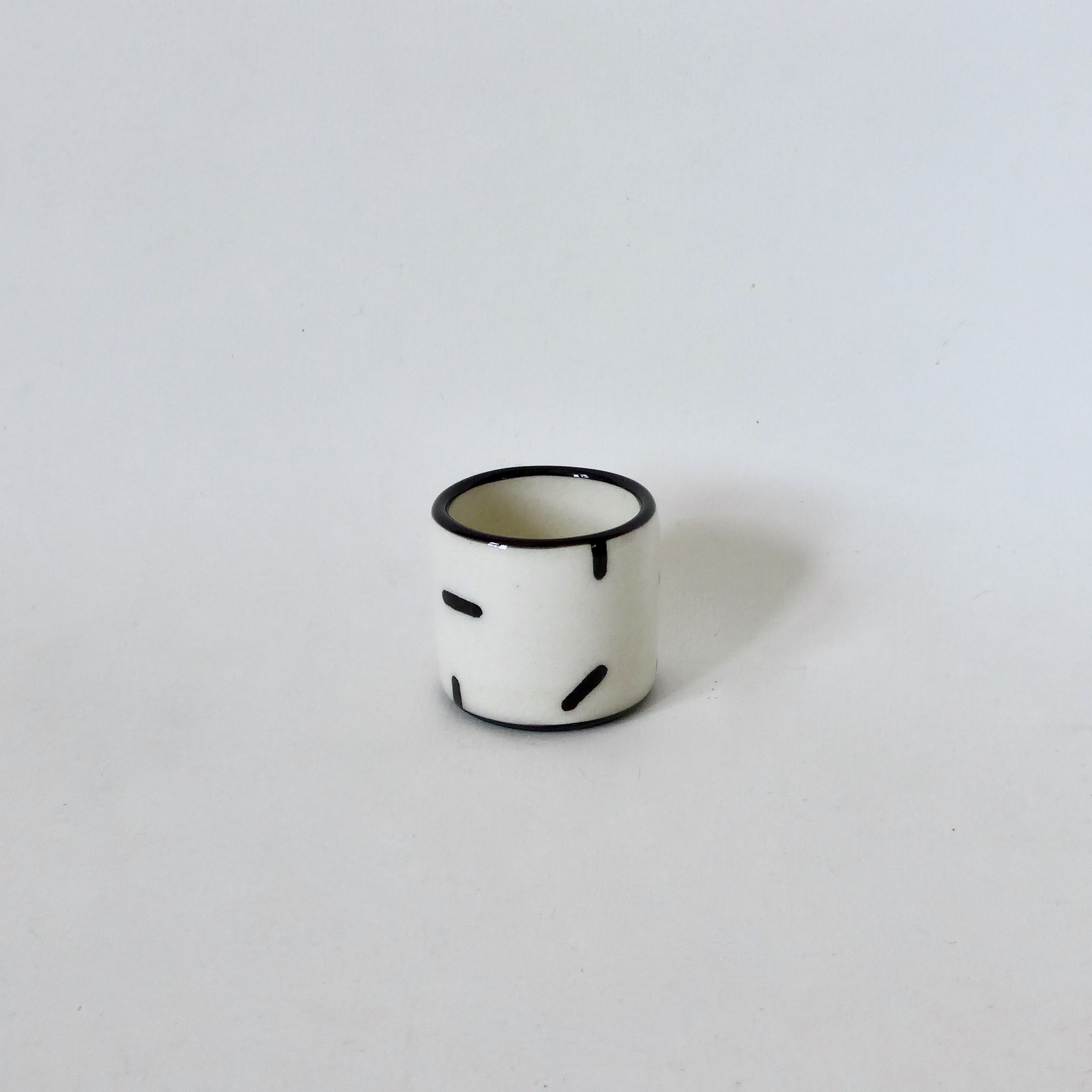 coquetier en poterie fait main