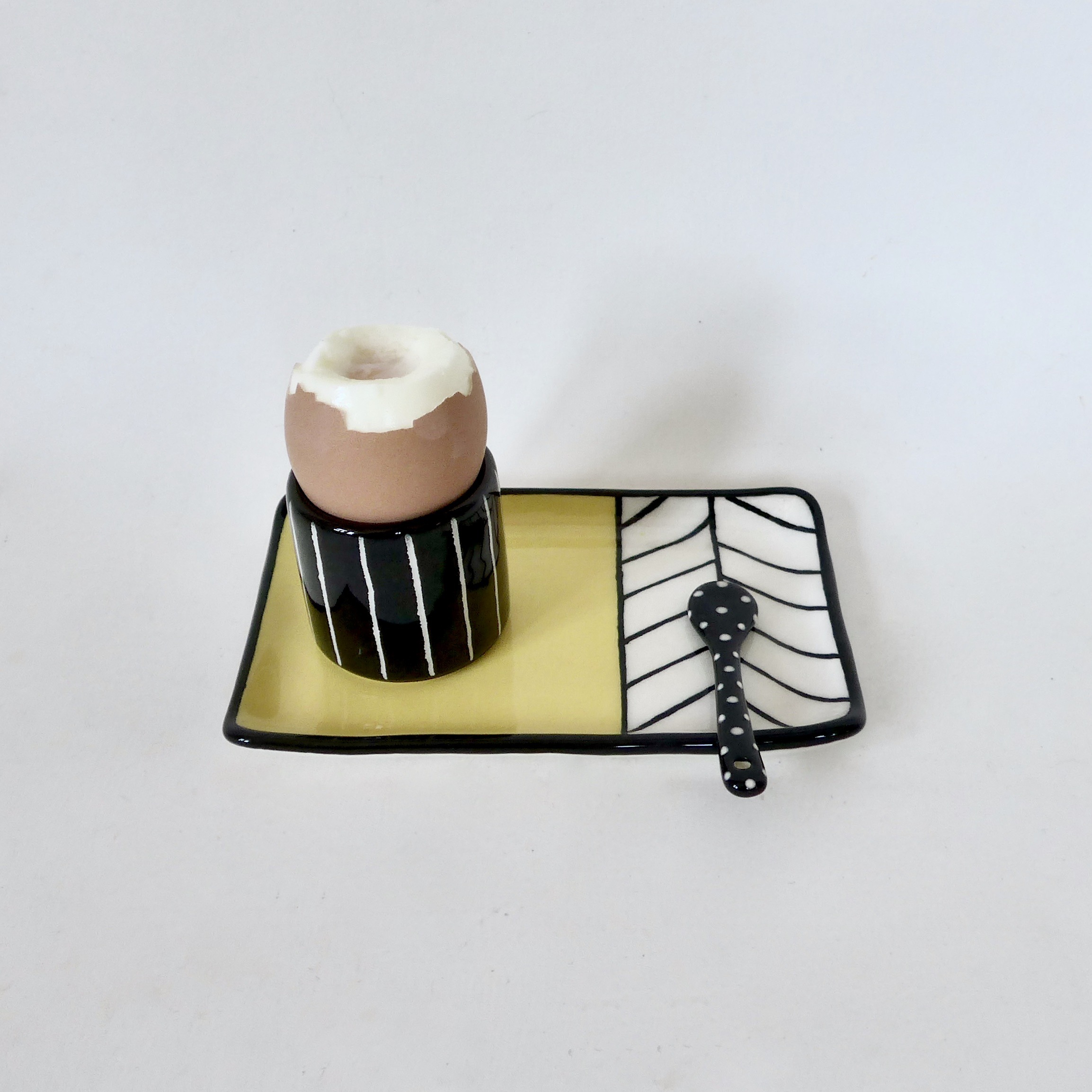 coquetier en poterie