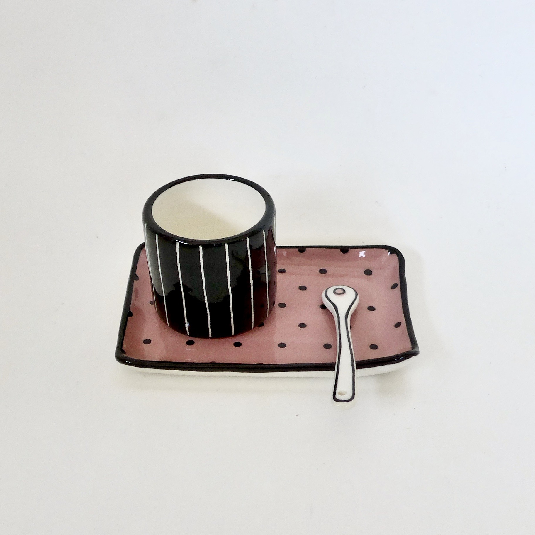 ensemble tasse poterie