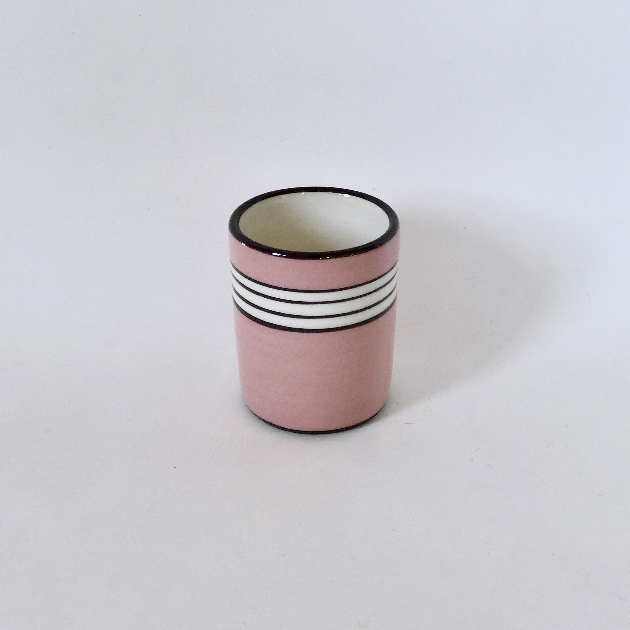 mug rayure noir